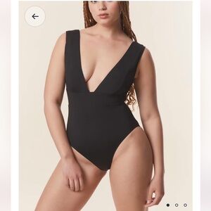 Andie Swim - The Mykonos One Piece - Large - Black